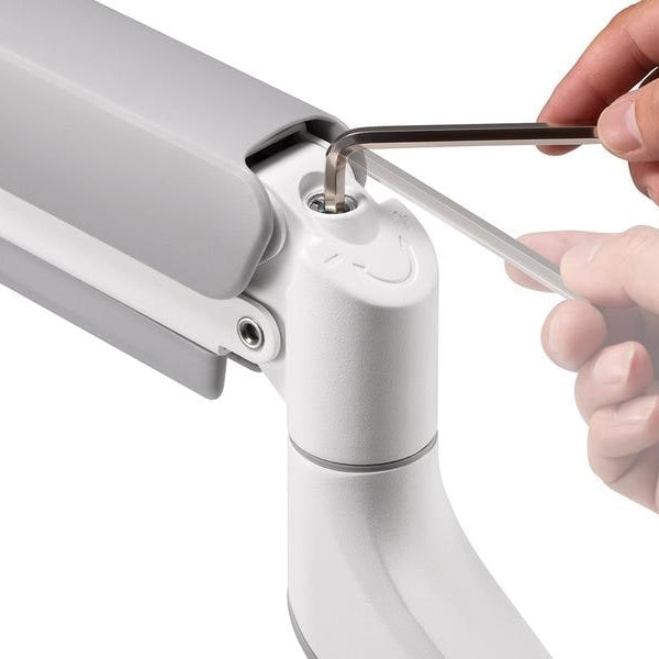 NEOMOUNTS Tischhalterung DS70-450WH1 bis 15 kg – Weiss