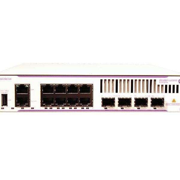 Alcatel-Lucent Switch OmniSwitch OS6570M-12 12 Port