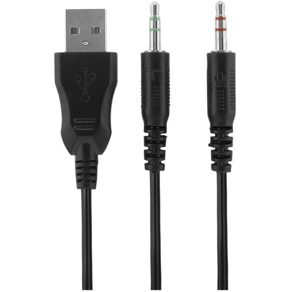 DELTACO Headset GAM-030 Schwarz