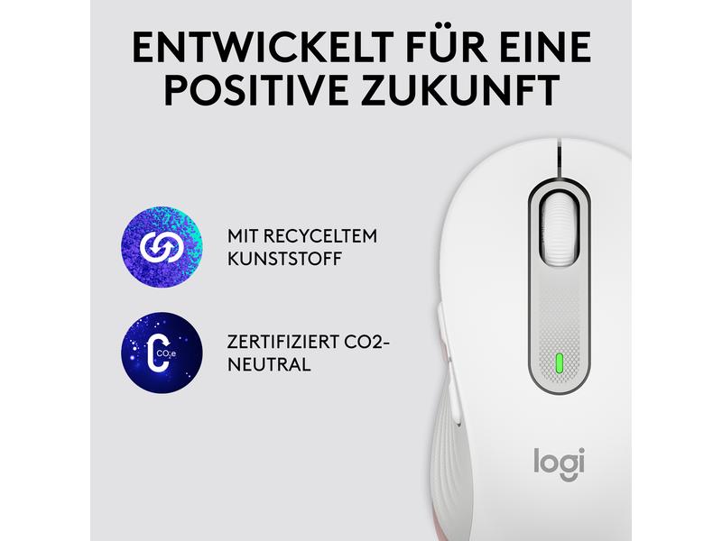 Logitech Maus Signature M650 Weiss