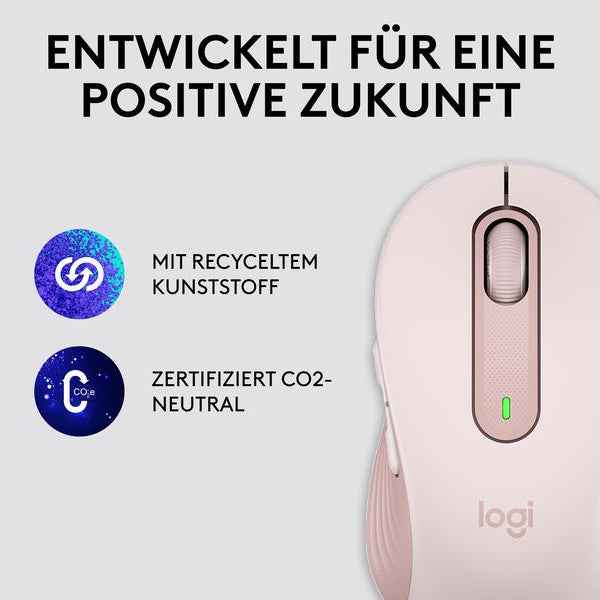 Logitech Maus Signature M650 L Rosa