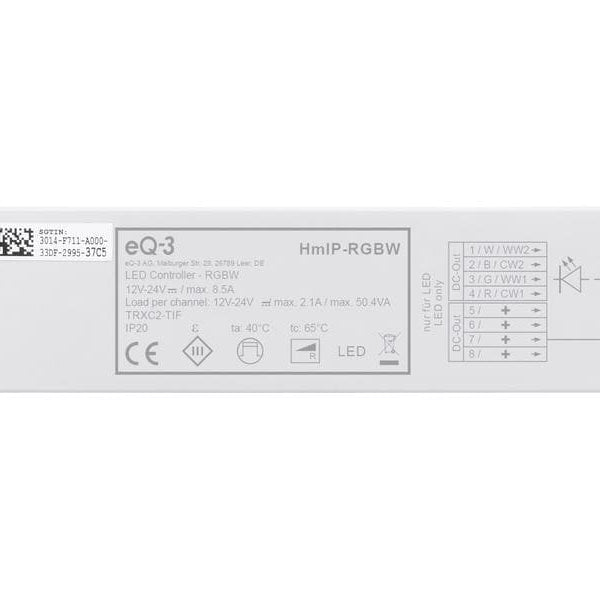 Homematic IP Smart Home LED Controller – RGBW