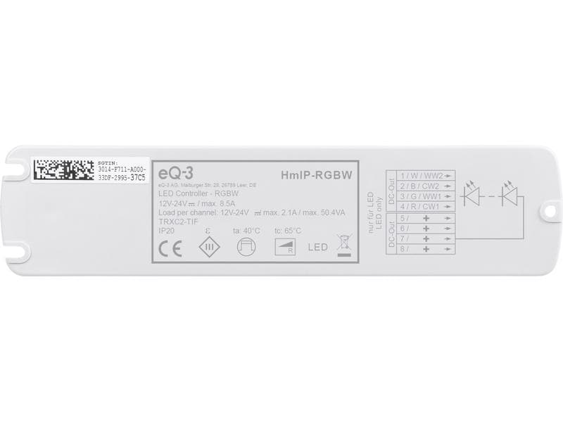 Homematic IP Smart Home LED Controller – RGBW