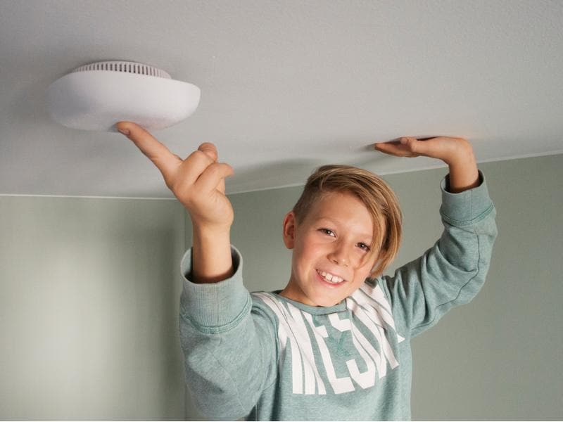 Jalo Rauchmelder Kupu 10, Weiss