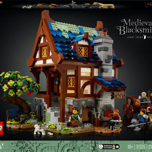 LEGO® Ideas Mittelalterliche Schmiede 21325