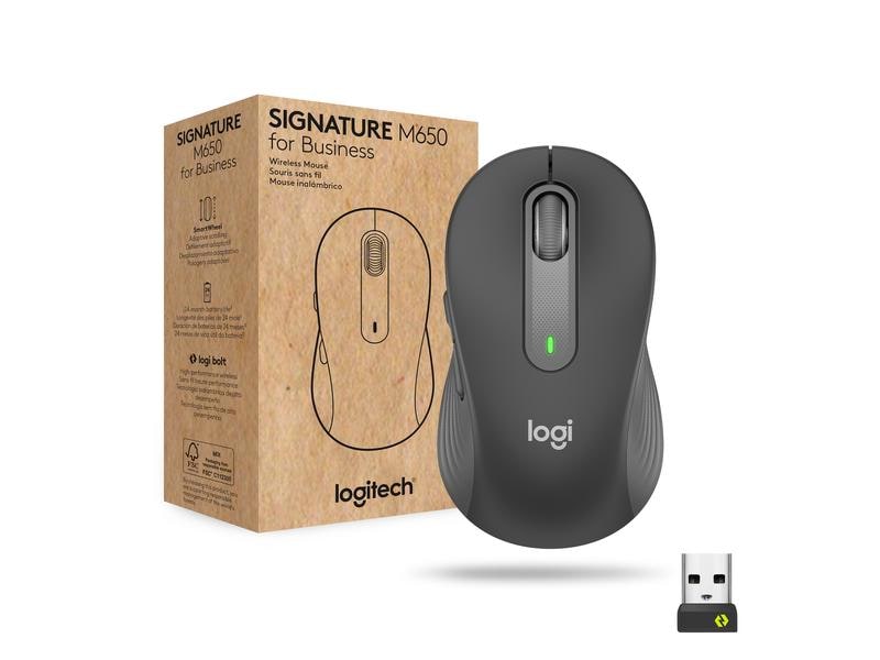 Logitech Maus Signature M650 for Business Graphite