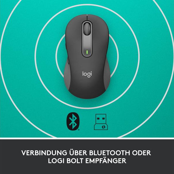 Logitech Maus Signature M650 L for Business Graphite