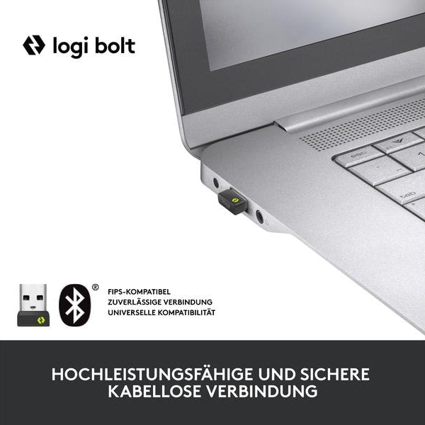 Logitech Maus Signature M650 L for Business Weiss
