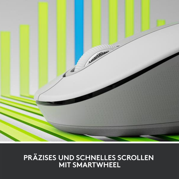 Logitech Maus Signature M650 for Business Weiss