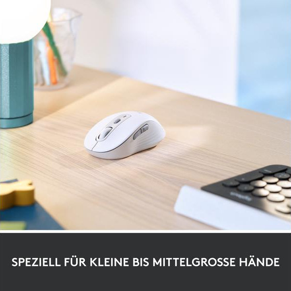 Logitech Maus Signature M650 for Business Weiss