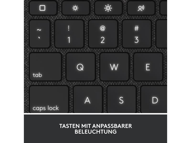 Logitech Tablet Tastatur Cover Combo Touch iPad (10. Gen./A16(2025))