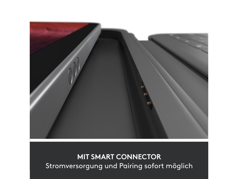Logitech Tablet Tastatur Cover Rugged Folio iPad (10. Gen, A16/2025)
