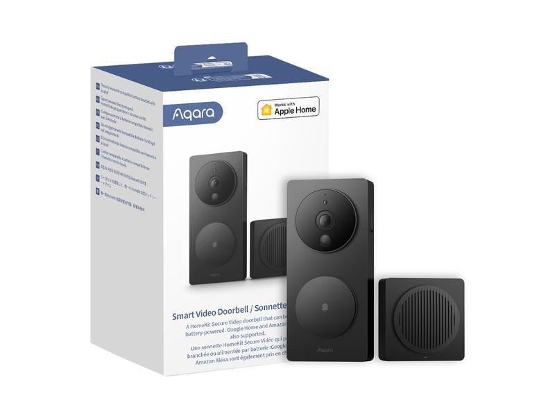 Aqara Intelligente Video-Türklingel G4 schwarz