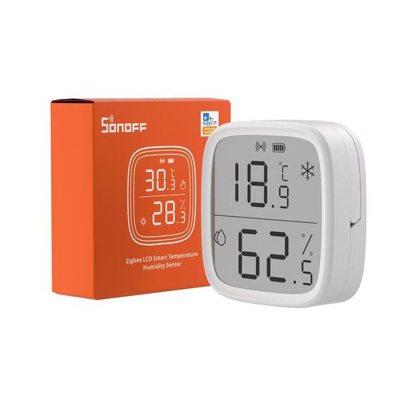 SONOFF Smart Home Temperatur-/ Feuchtigkeitssensor LCD ZigBee 3.0