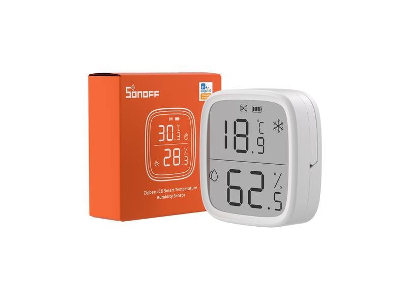 SONOFF Smart Home Temperatur-/ Feuchtigkeitssensor LCD ZigBee 3.0