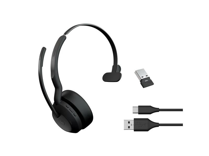 Jabra Headset Evolve2 55 Mono MS, USB-A