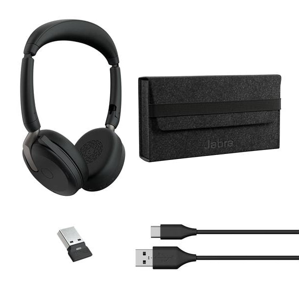 Jabra Headset Evolve2 65 Flex Duo UC, USB-A