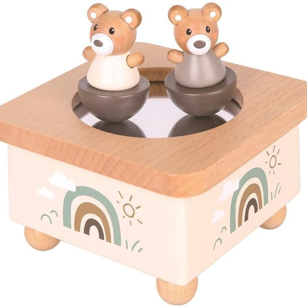 Spielba Holzspielwaren Musikspieldose Bär