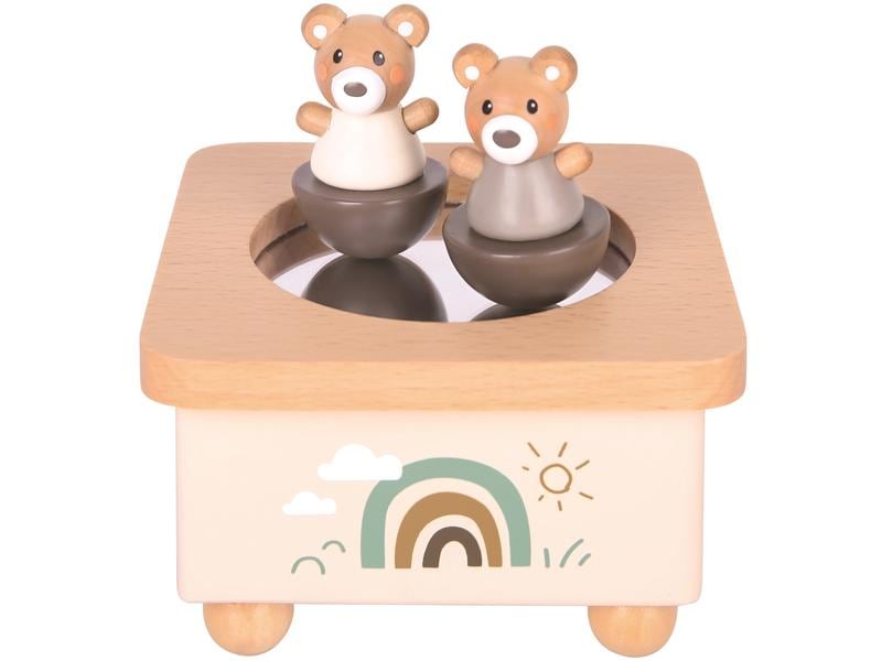Spielba Holzspielwaren Musikspieldose Bär