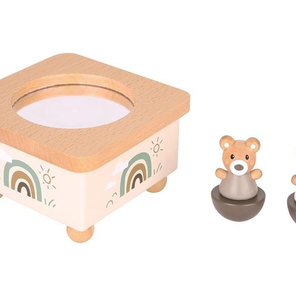 Spielba Holzspielwaren Musikspieldose Bär