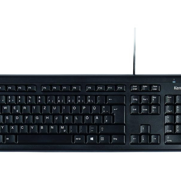 Kensington Tastatur Valu DE-Layout Schwarz