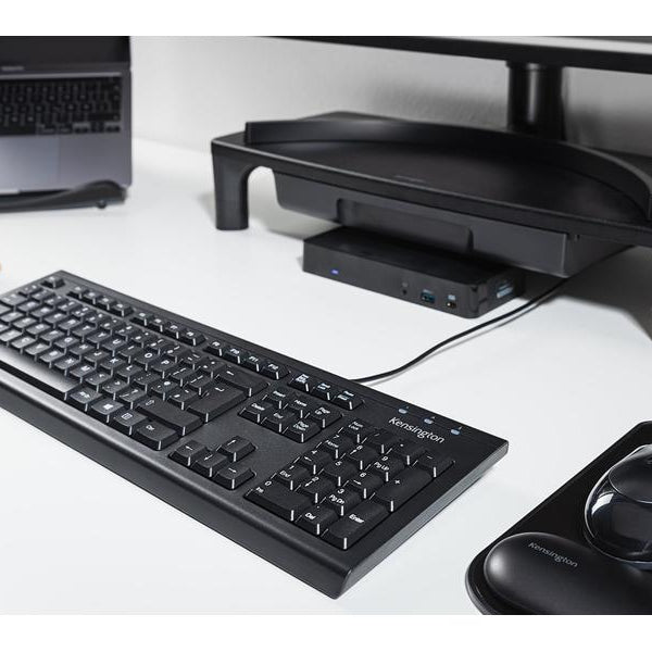 Kensington Tastatur Valu DE-Layout Schwarz