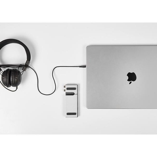 LMP Dockingstation USB-C Compact Dock 2 Grau