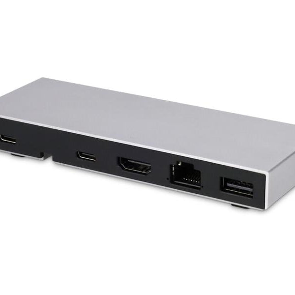 LMP Dockingstation USB-C Compact Dock 2 Silber