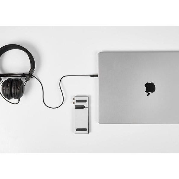 LMP Dockingstation USB-C Compact Dock 2 Silber