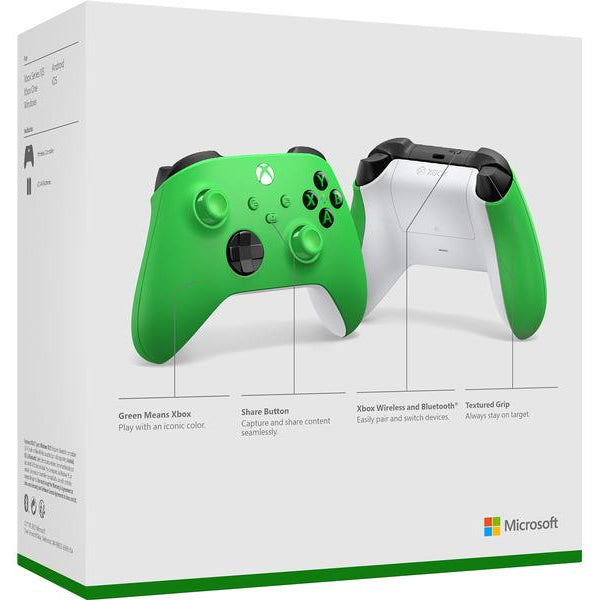 Microsoft Xbox Wireless Controller Velocity Green