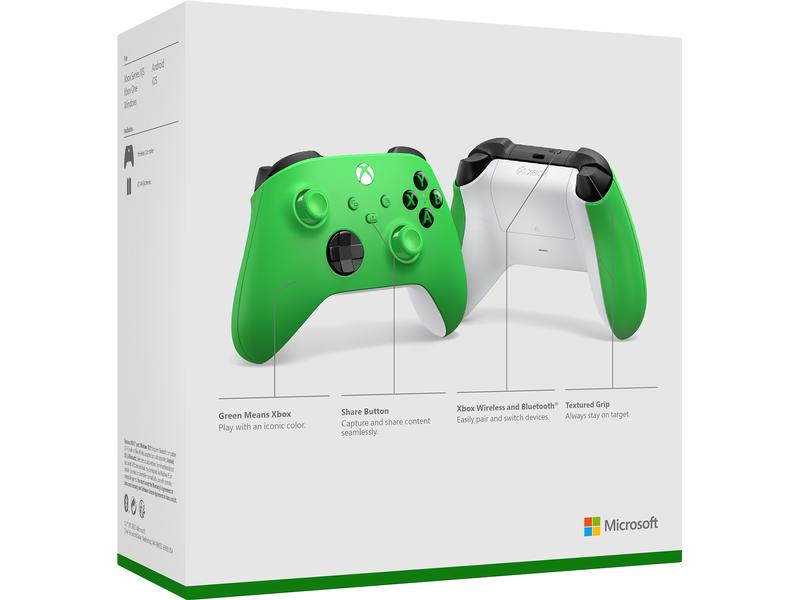 Microsoft Xbox Wireless Controller Velocity Green