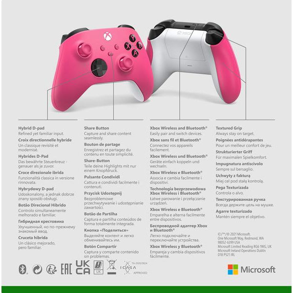 Microsoft Xbox Wireless Controller Deep Pink