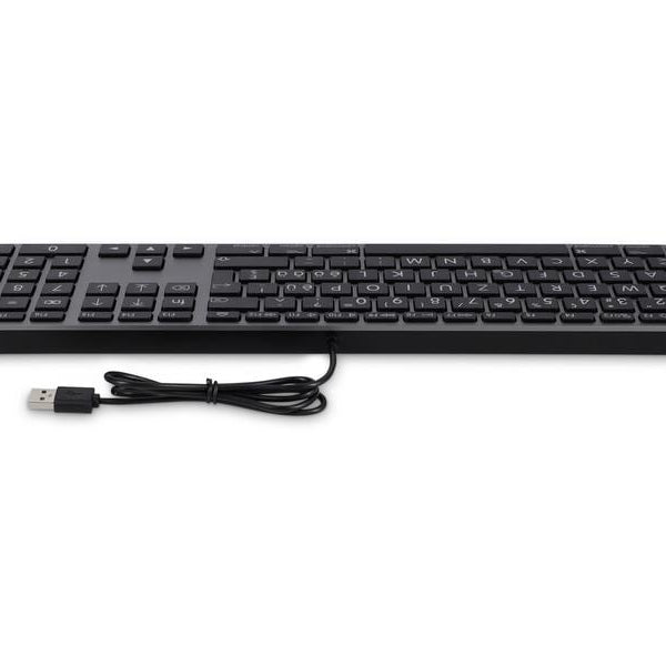 LMP Tastatur USB Grosse Beschriftung Grau