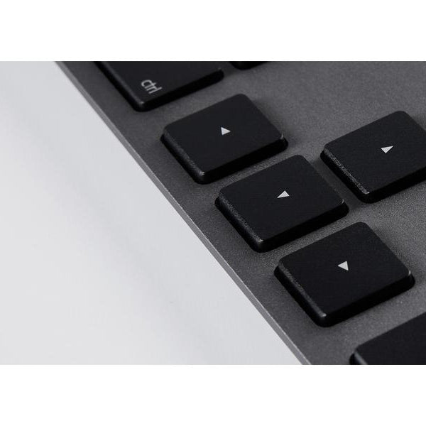 LMP Tastatur USB Grosse Beschriftung Grau