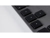 LMP Tastatur USB Grosse Beschriftung Grau