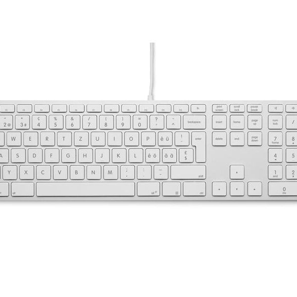 LMP Tastatur KB-3421 USB Silber