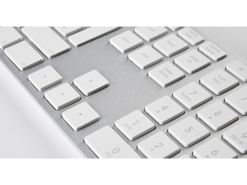 LMP Tastatur KB-3421 USB Silber