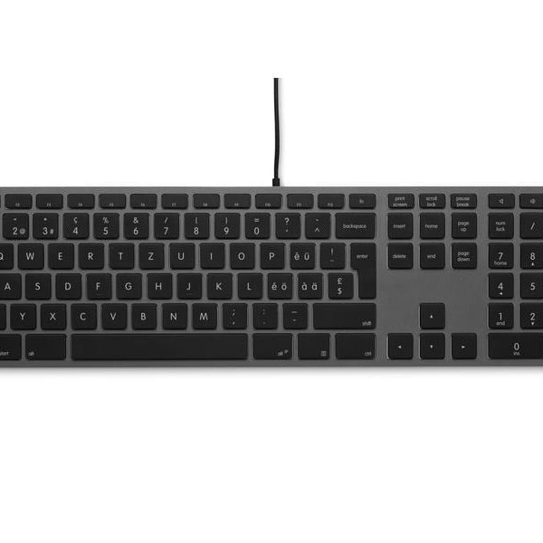 LMP Tastatur KB-3421 USB Space Grau