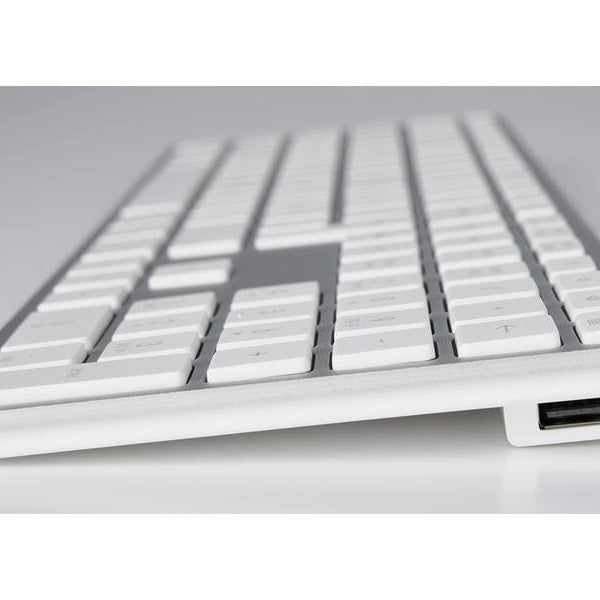 LMP Tastatur USB Grosse Beschriftung WinOS Silber