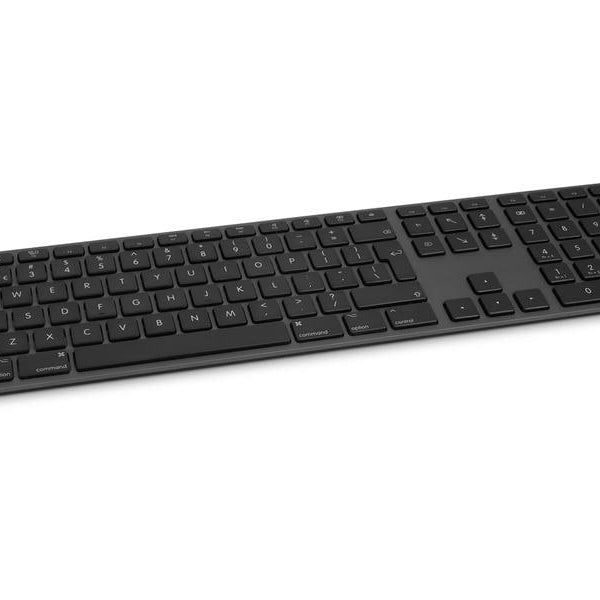 LMP Tastatur WKB-1243 BT Grau, CH-Layout mit Ziffernblock