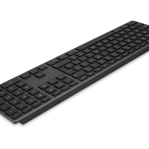 LMP Tastatur WKB-1243 BT Grau, CH-Layout mit Ziffernblock