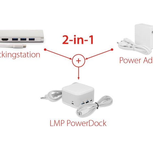 LMP PowerDock Weiss
