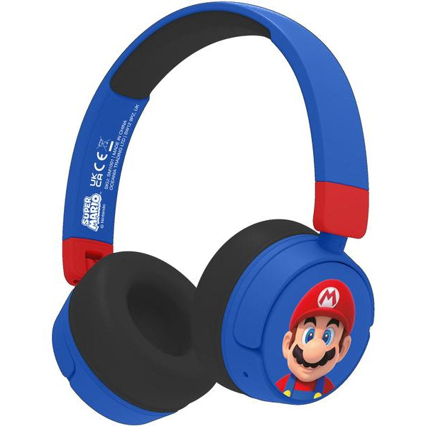 OTL On-Ear-Kopfhörer Super Mario Blau; Rot