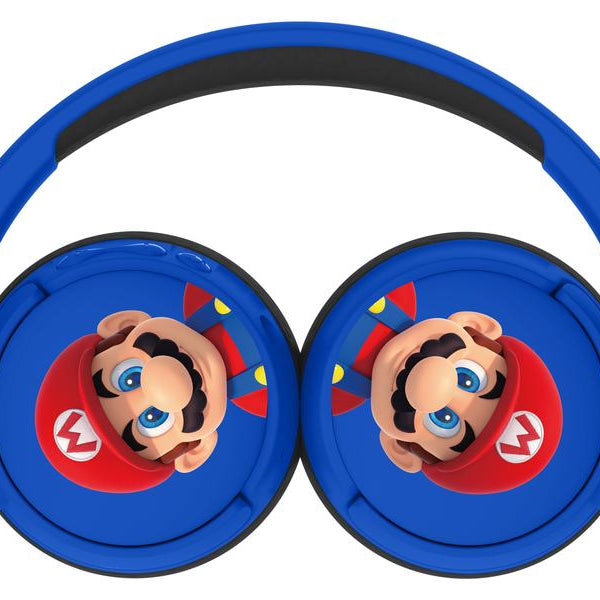 OTL On-Ear-Kopfhörer Super Mario Blau; Rot