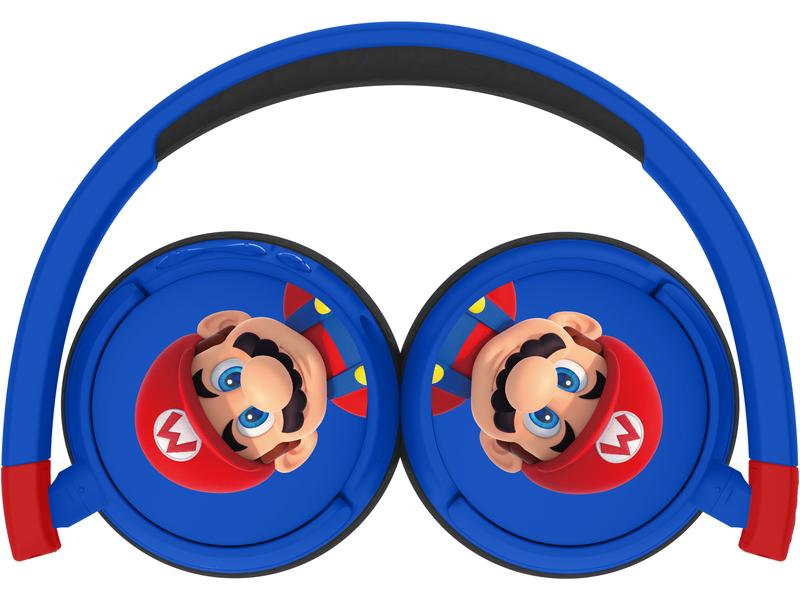 OTL On-Ear-Kopfhörer Super Mario Blau; Rot