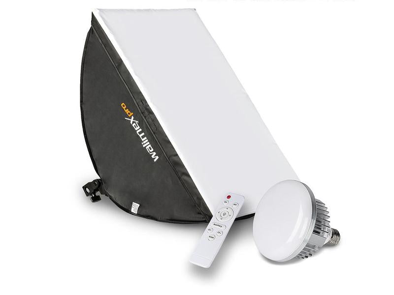 Walimex Pro Dauerlicht LED 60W Softbox 40 x 60 cm Bi Color