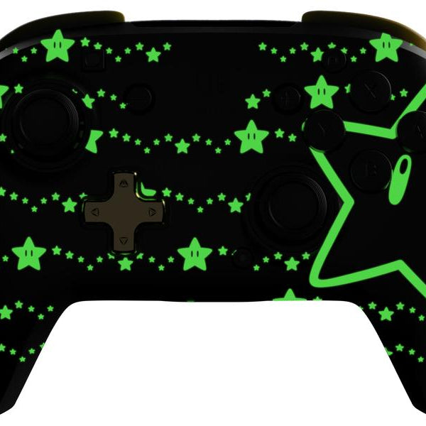 PDP Controller Rematch Wireless Super Star Glow in the Dark
