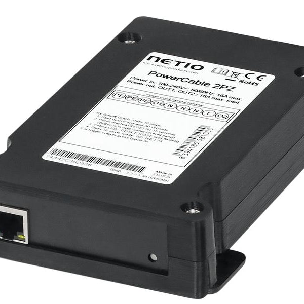 NETIO PDU PowerCable 2PZ 2x 230 V geschaltet