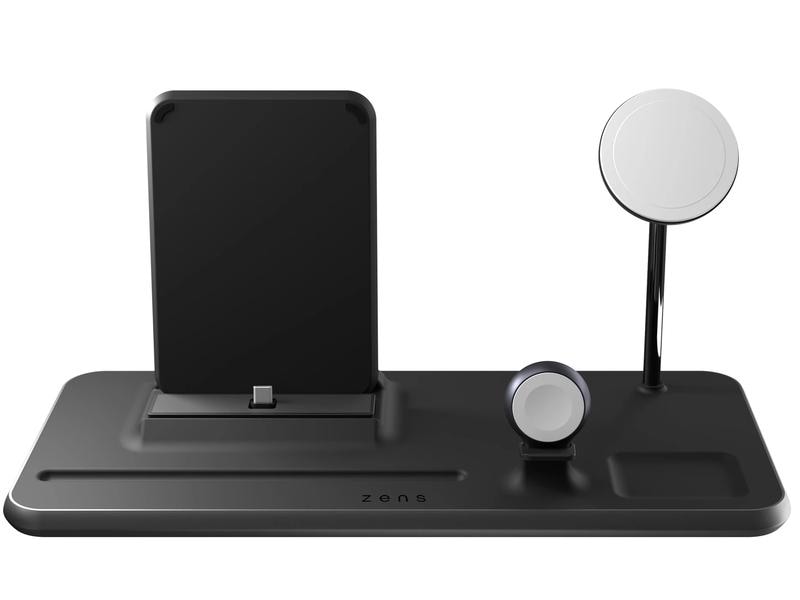 Zens Wireless Charger 4in1 + Watch Schwarz