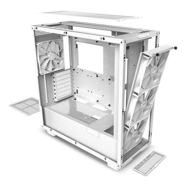 NZXT PC-Gehäuse H7 Elite 2023 Weiss matt
